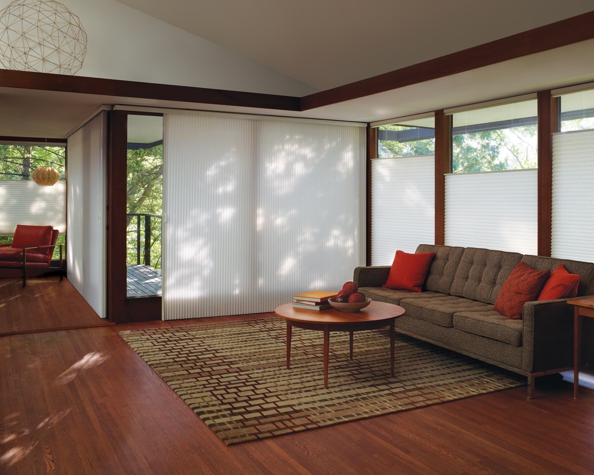 Cellular Shades Living Room Window Shade